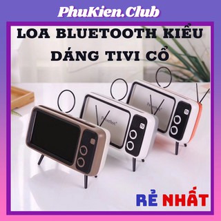 LOA BLUETOOTH KIỂU DÁNG TIVI CỔ - CẢI TIẾN VƯỢT TRỘI - ÂM THANH SỐNG ĐỘNG - CHÍNH HÃNG BẢO HÀNH TOÀN QUỐC