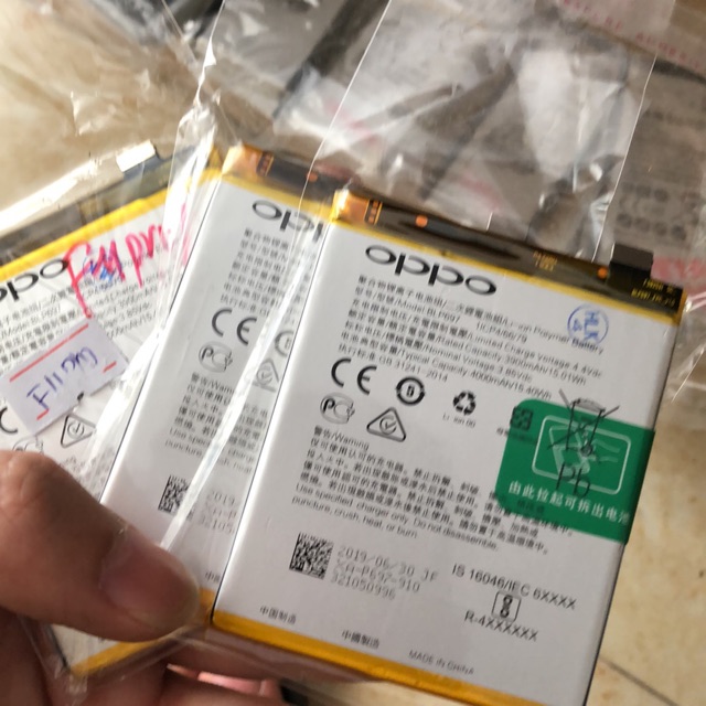 Pin oppo F11pro zin chính hãng