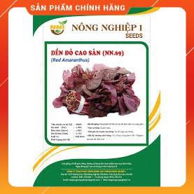 HẠT GIỐNG RAU DỀN ĐỎ CAO SẢN GÓI 50 GRAM