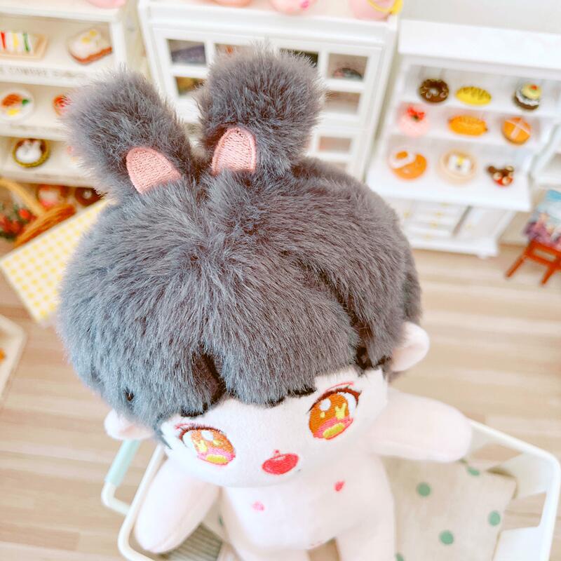 Búp Bê Thần Tượng Xiao Zhan Yibo Tai Thỏ 20cm Dễ Thương Làm Quà Tặng Sinh Nhật Cho Bé Gái