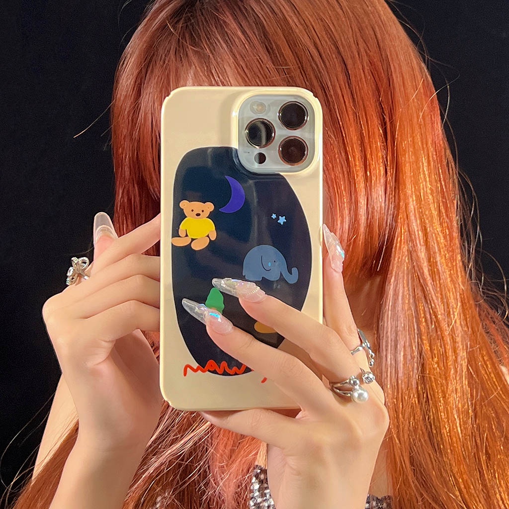 Ốp Điện Thoại Cứng In Hình Sở Thú Cho IPhone X Xs Xr Xsmax 11 11Pro 11ProMax 12 12Pro 12ProMax 13 13Pro 13ProMax