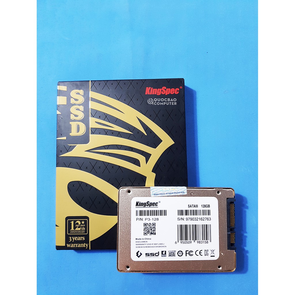 Ổ cứng  SSD KingSpec 128G - Hàng Chính hãng