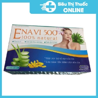 Enavi 500 - vitamin E chống lão hóa duy trì vẻ đẹp của da