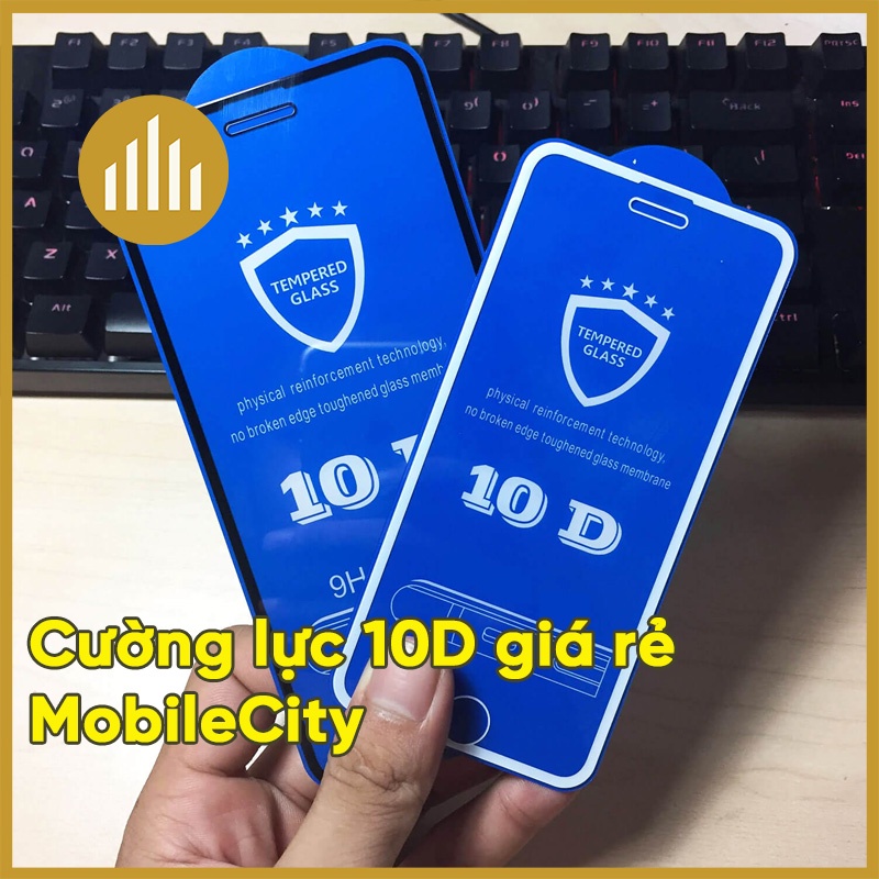 Kính cường lực 10D Full bóng cho các dòng điện thoại táo - Giá rẻ, chất lượng cao - MobileCity