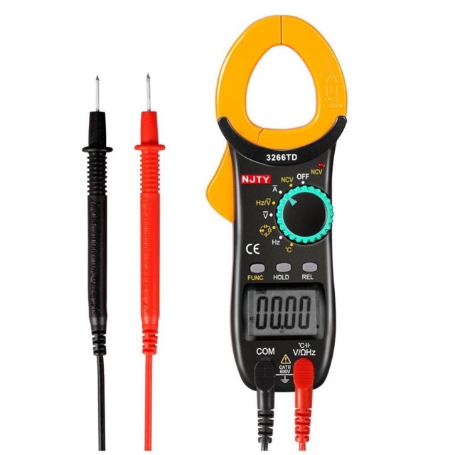 Ampe Kìm NJTY 3266TD Đo Tụ,Tần Số,