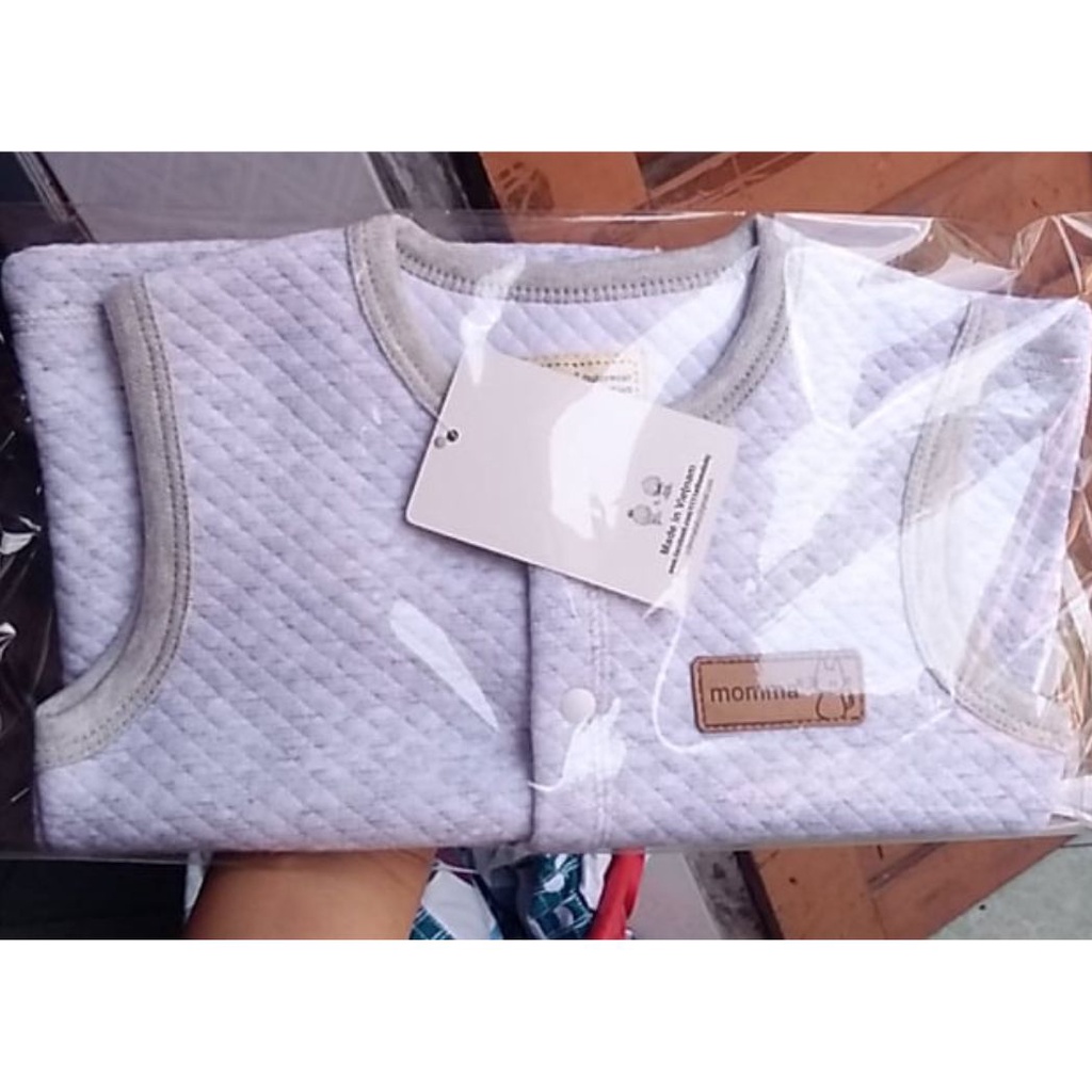 Áo gile hãng MOMMA BABY hàng chính hãng cho bé trai/bé gái chất cotton size 9M-36M