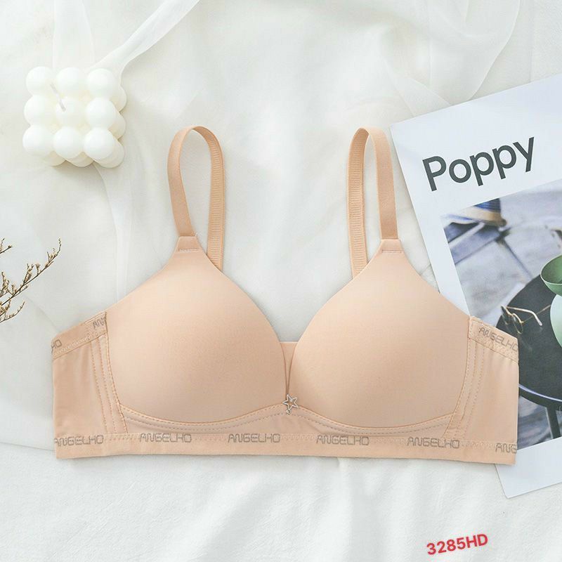3285 áo lót ko gọng trơn bát to mút mỏng hàng mới đẹp