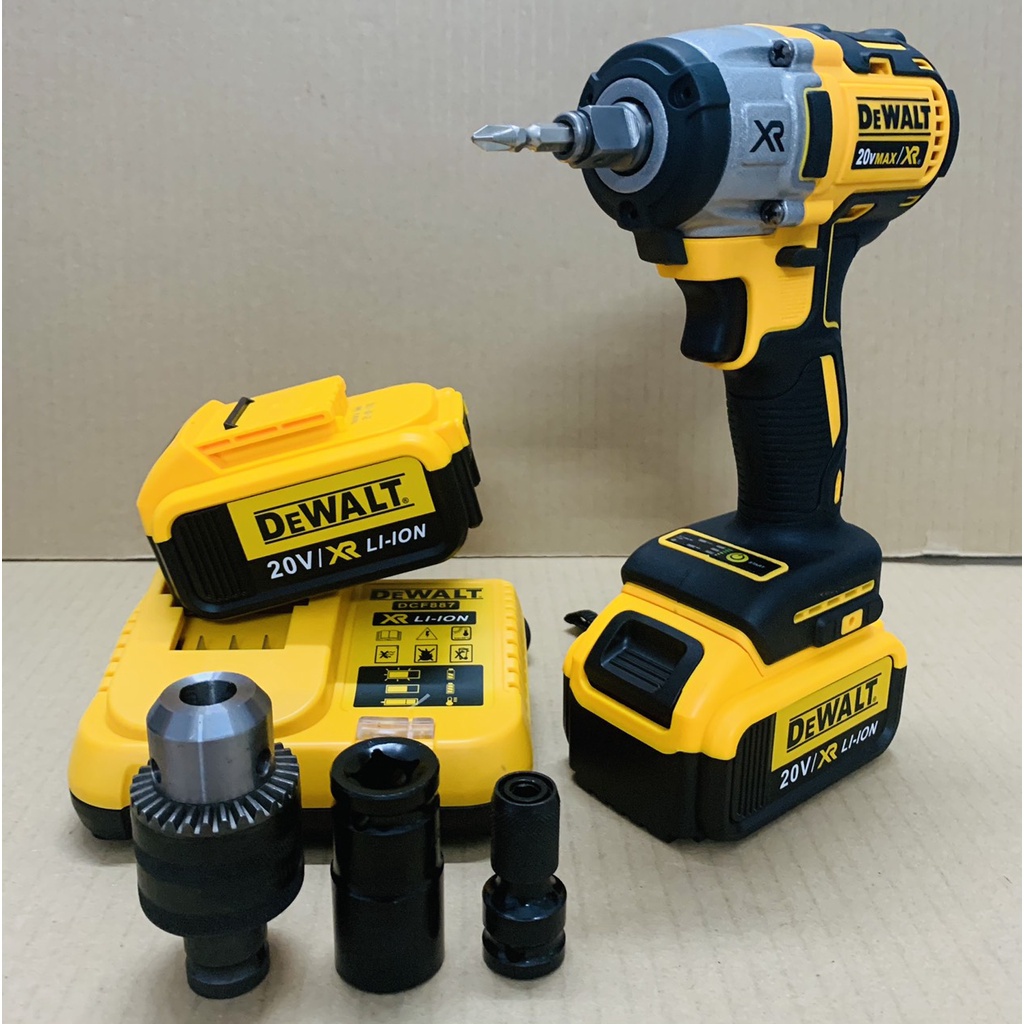 Máy khoan pin, máy siết bulong 20v Ma.kita, De.walt, Máy bắn vít động cơ không chổi than, lõi đồng 100%, BH 12 tháng