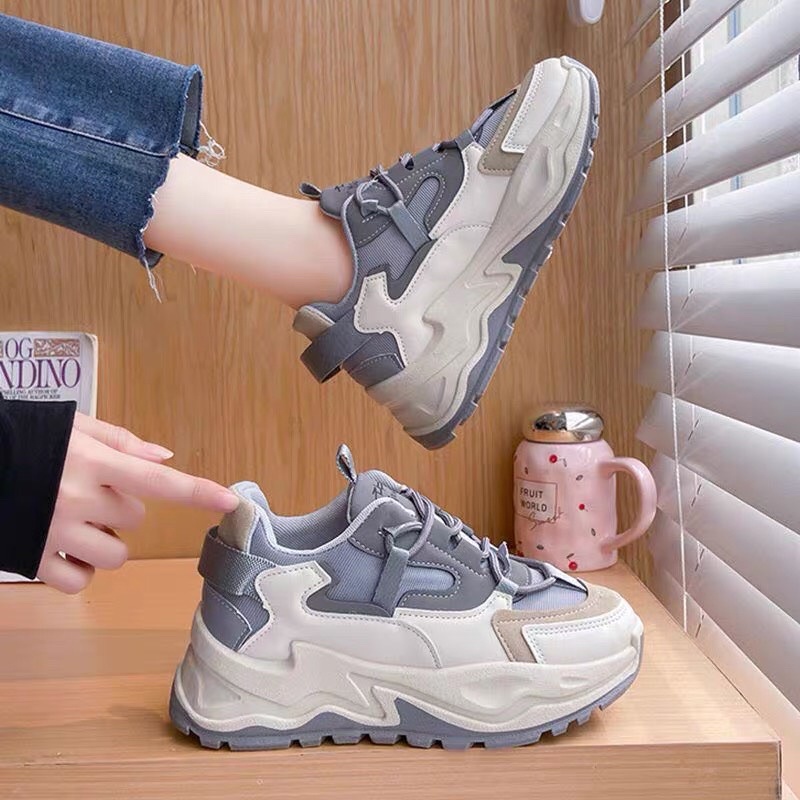 GIÀY THỂ THAO ĐỘN ĐẾ VIỀN MÀU MỚI