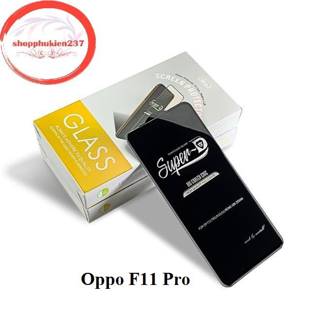 Cường lực full màn Oppo F11 Pro Kính cường lực SuperD siêu cao cấp