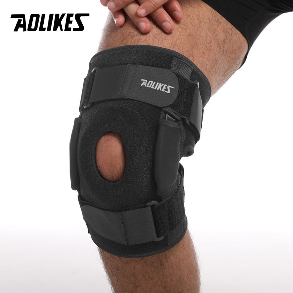 Đai quấn AOLIKES ACL hỗ trợ bảo vệ đầu gối ổn định hai mặt tháo được tiện lợi