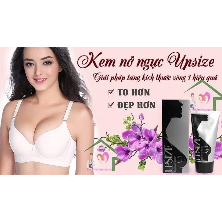 Kem Nâng Ngực Upsize [Liên Bang Nga] - Kem Massa Nở Ngực Giúp Tăng Size Vòng 1, Với Bộ Ngực Căng Tròn, Không Chảy Xệ