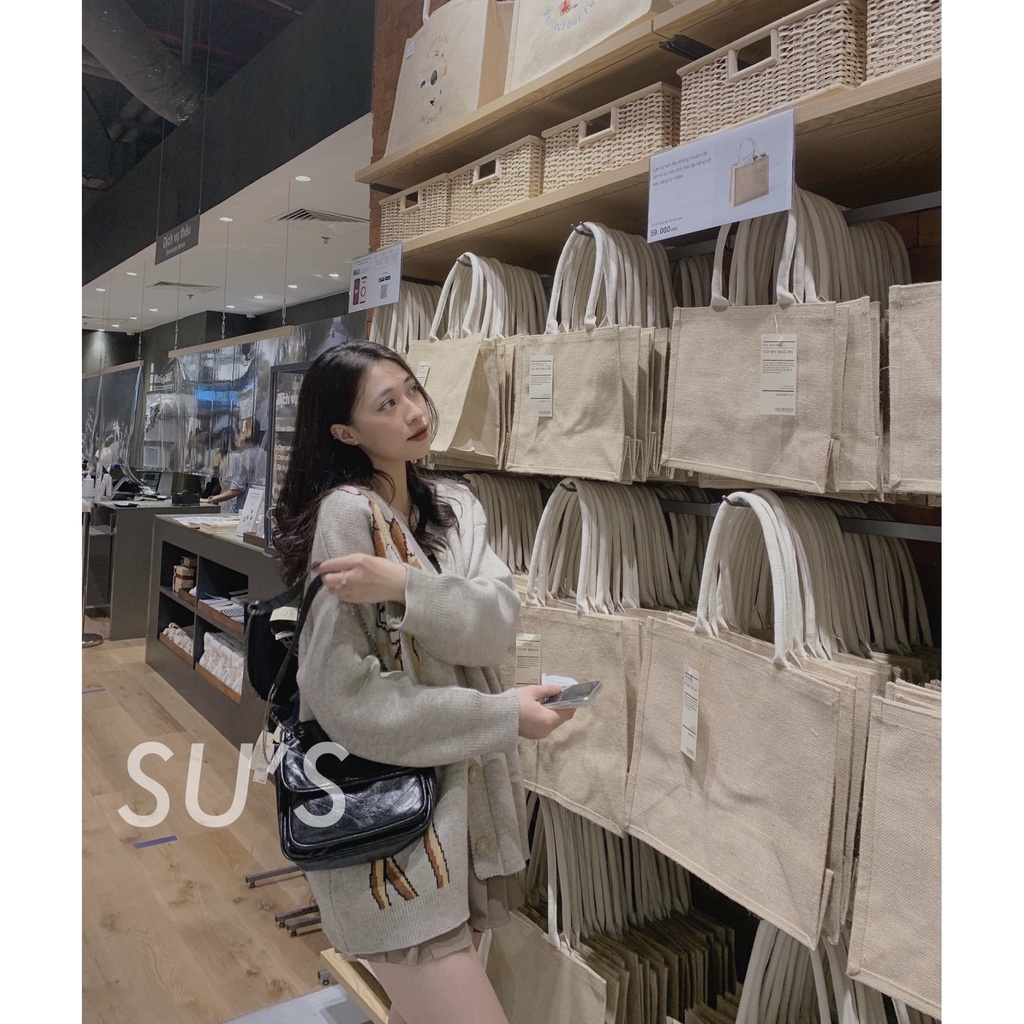 Áo cardigan len hoạt hình A1998 SUSTORE