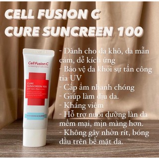 Kem chống nắng Cell Fusion C