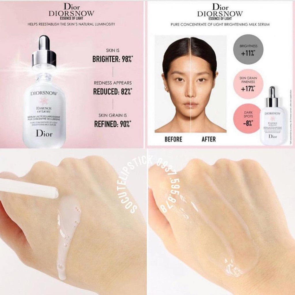 Serum sáng da D.iorsnow Essence of Light 7ml