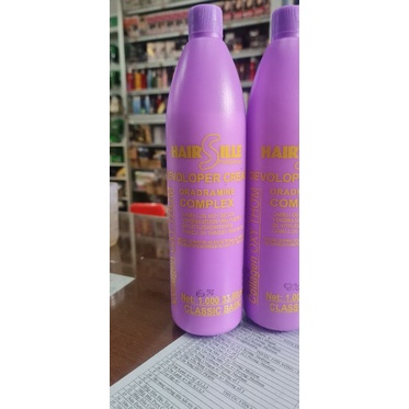 Oxy Hair Sille Sữa Collagen chai tím 1000 ml siêu thơm lên màu nhanh ít khô tóc  Tận Gốc  trợ nhuộm không rát da đầu .