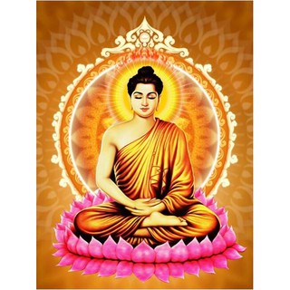 TRANH ĐÍNH ĐÁ ABC 3D PHẬT THÍCH CA LG1567 (KHÁCH TỰ ĐÍNH ) KT:55X75CM