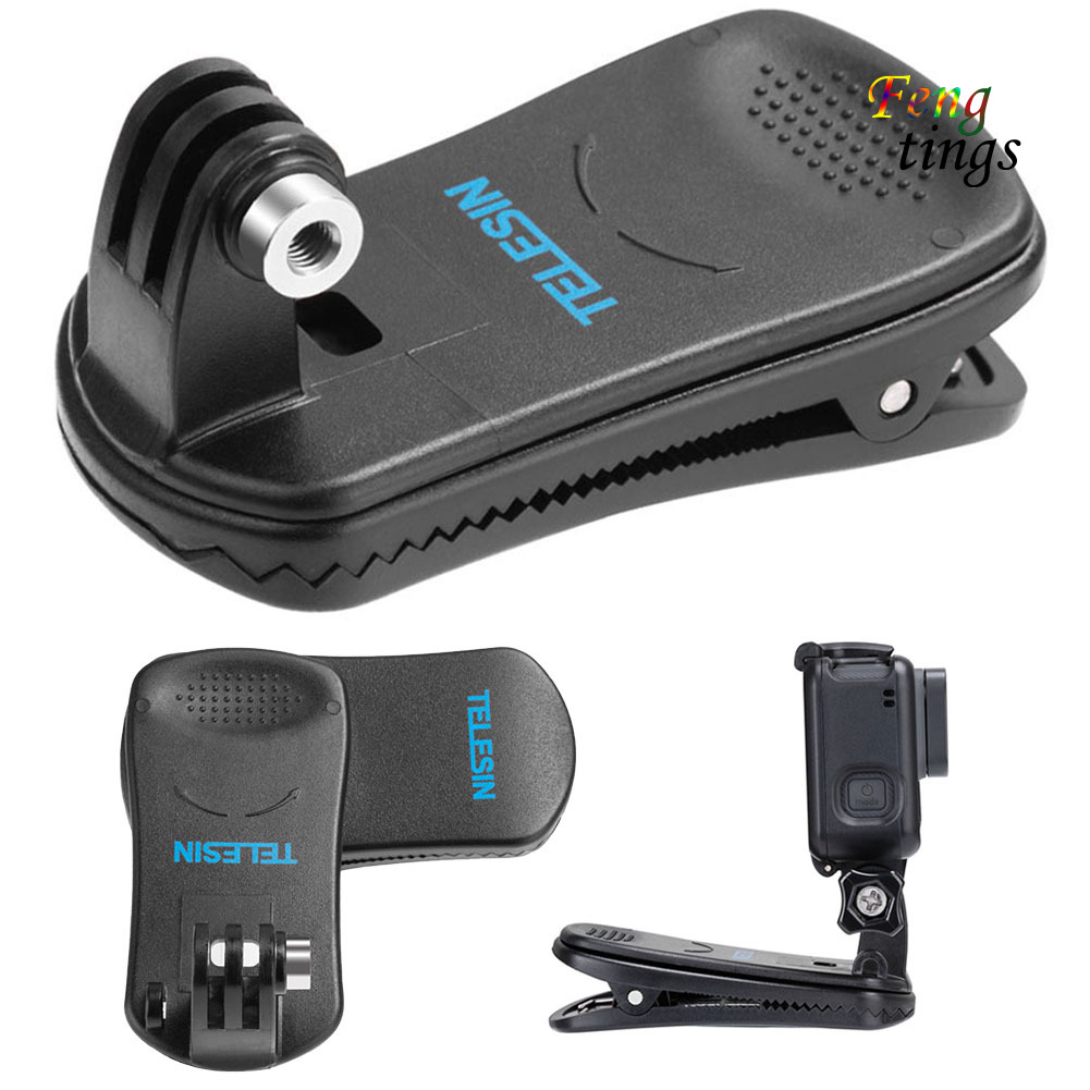 TELESIN Giá Đỡ Gắn Camera Hành Trình Gopro Hero 8 / 7 / 6 / 5 / Xiaoyi / Osmo