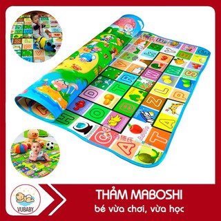 Thảm xốp / thảm mamoshi 2 mặt cho bé 1M8X2M