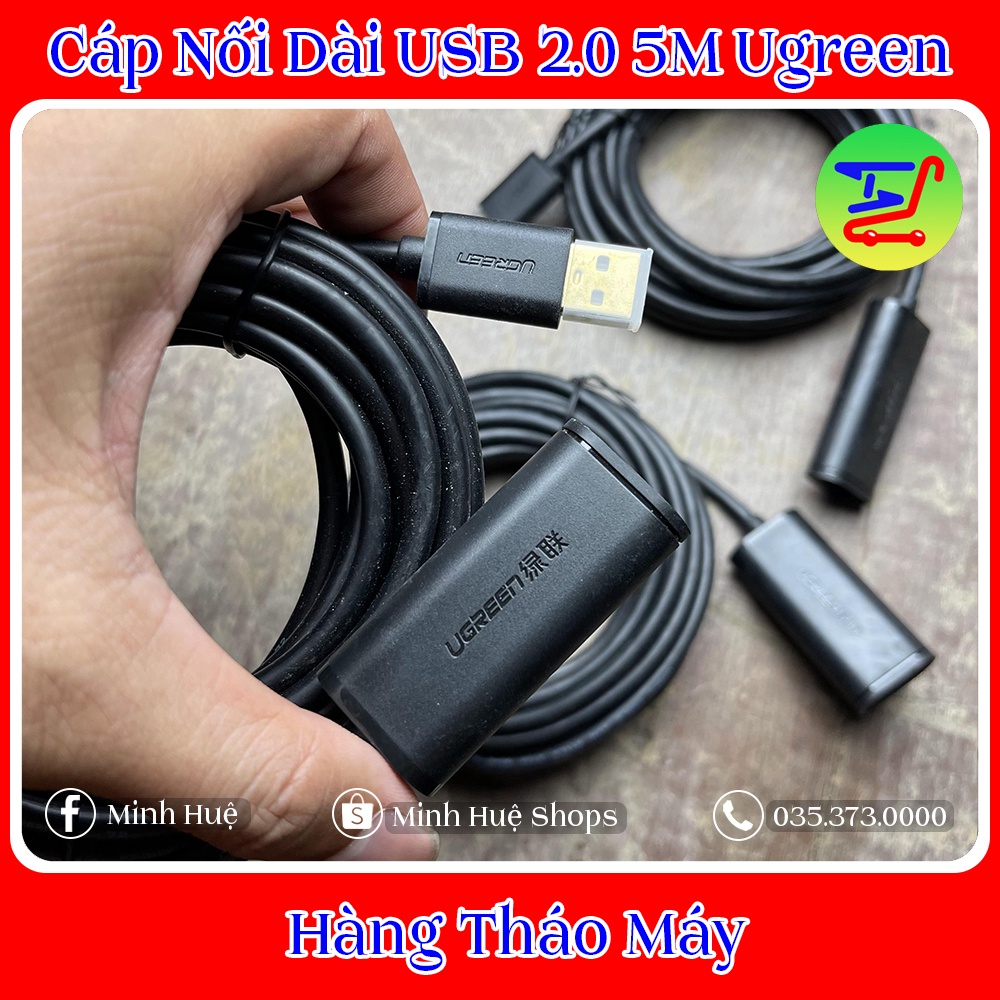 Cáp Nối Dài USB 2.0 5M Ugreen