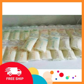 Túi trữ sữa toddler cầu vồng 7 màu.