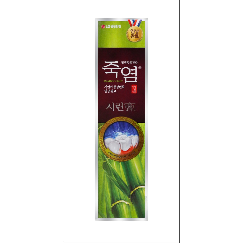 Kem đánh răng Bamboo Salt Chăm sóc răng ê buốt 140g