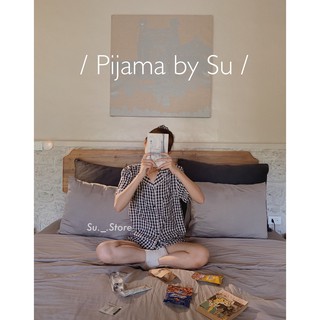 Set pijama kẻ caro S166 SUSTORE