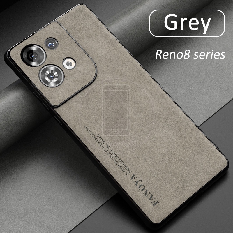 Ốp Điện Thoại Da Cứng Cao Cấp Cho OPPO Reno 8 Reno8 Pro 5G