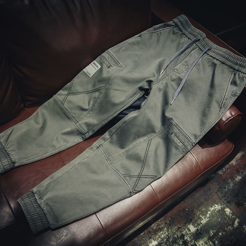 Quần Dài Ống Túm Có Túi Lớn Thời Trang Cho Nam