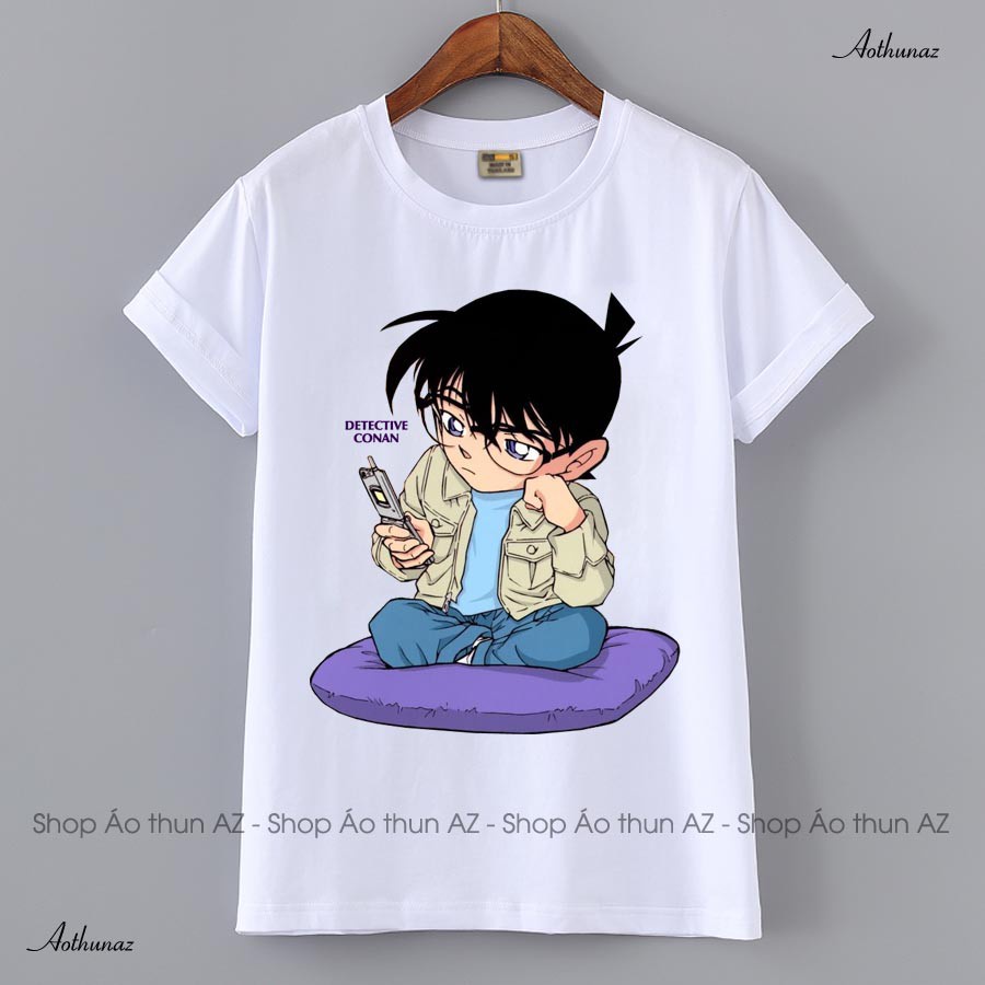 Áo Conan shinichi thám tử lừng danh in theo yêu cầu
