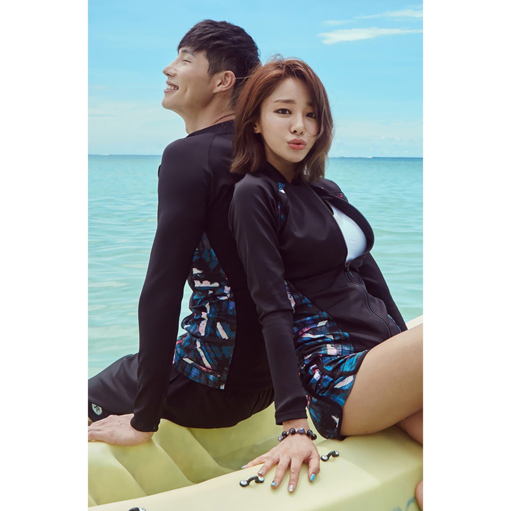 Bộ đồ bơi couple họa tiết, bikini thiết kế Hàn Quốc hàng cao cấp loại 1, có bán lẻ nam, nữ  ྇
