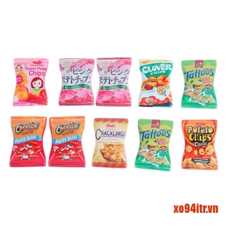 Set 10 Đồ Ăn Nhanh Đồ Chơi Cho Nhà Búp Bê