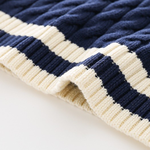 ÁO LEN GILE CHO BÉ TRAI PHONG CÁCH HÀN QUỐC CAO QUỐC