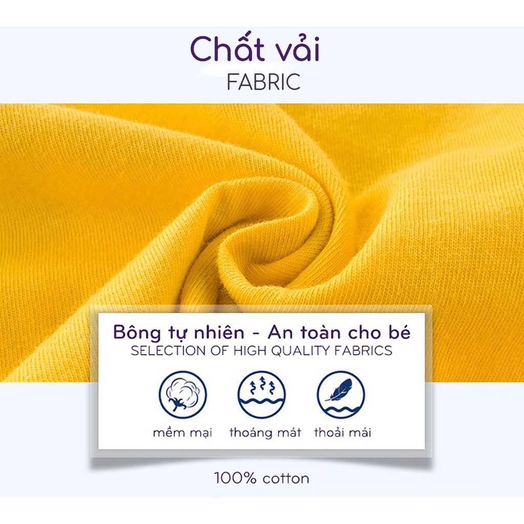 Bộ Thu Đông Cho Bé Trai Bé Gái Từ 12 Tháng Đến 8 Tuổi Chất Cotton Co Giãn In Hình Đáng Yêu