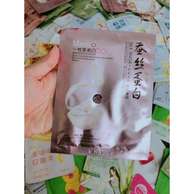 (Bán Buôn - Sỉ) Mặt Nạ Tơ Tằm OneSpring Silk Mask - Dưỡng Da Mụn Cấp Ẩm Thải Độc One Spring (Chustore MN3) | BigBuy360 - bigbuy360.vn