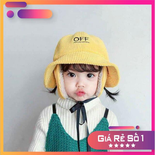 [ SIÊU KHUYẾN MẠI ] Mũ nhung ấm tai cho bé siêu yêu. Hàng đẹp.