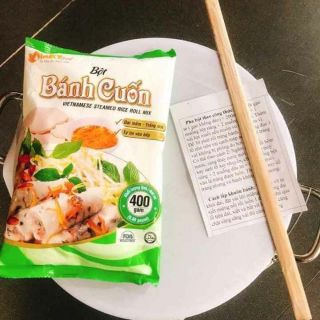 Combo 10 khuôn và 20 gói bột làm bánh cuốn