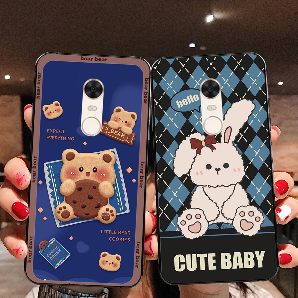 Ốp lưng Xiaomi Redmi Note 3 / Redmi Note 4/ Note 4x / Redmi 5 / Redmi 5 Plus in hình cute, chú gấu siêu rẻ