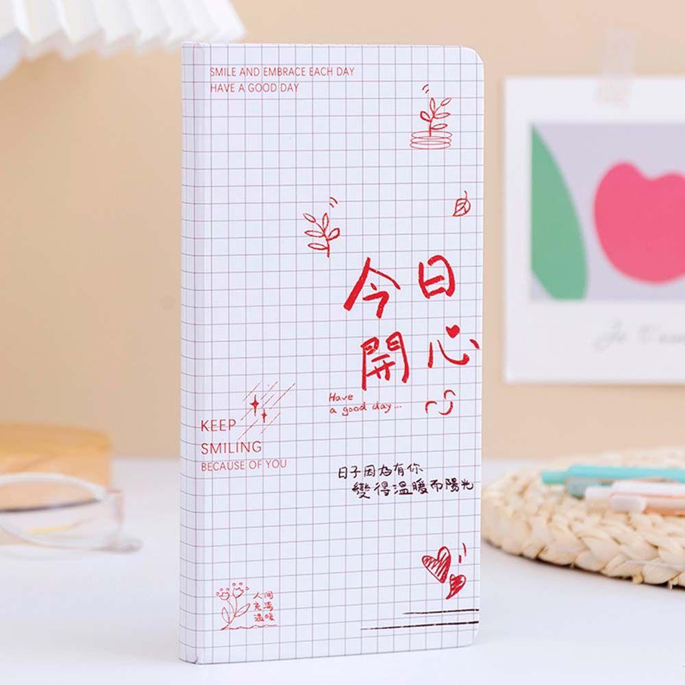 PEWANY Sổ Ghi Chú Agenda Kế Hoạch Kẻ Ô DIY Dành Cho Học Sinh