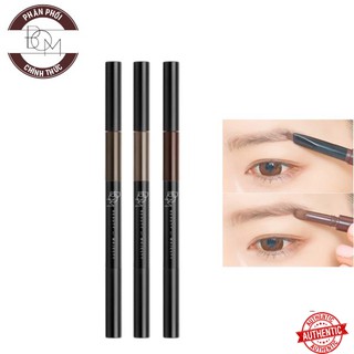 [Mã giảm giá] Chì Kẻ Mày Tiện Dụng 3 Trong 1 Sắc Nét, Lâu Trôi B.O.M 3IN1 Triple Edge Eyebrow