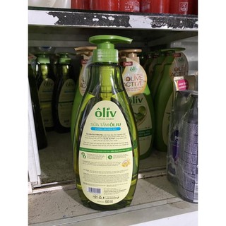 Sữa tắm Ôliv dưỡng ẩm trắng mịn 650ml