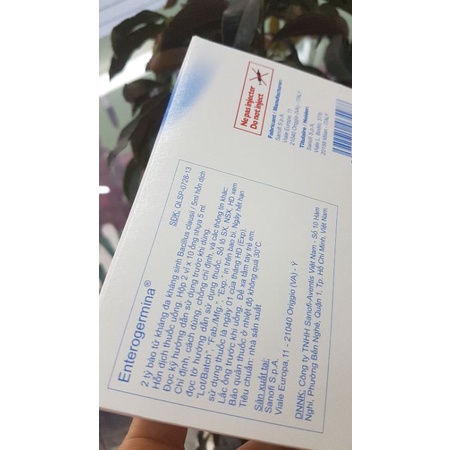 Men vi sinh Enterogermina  - Tampharma