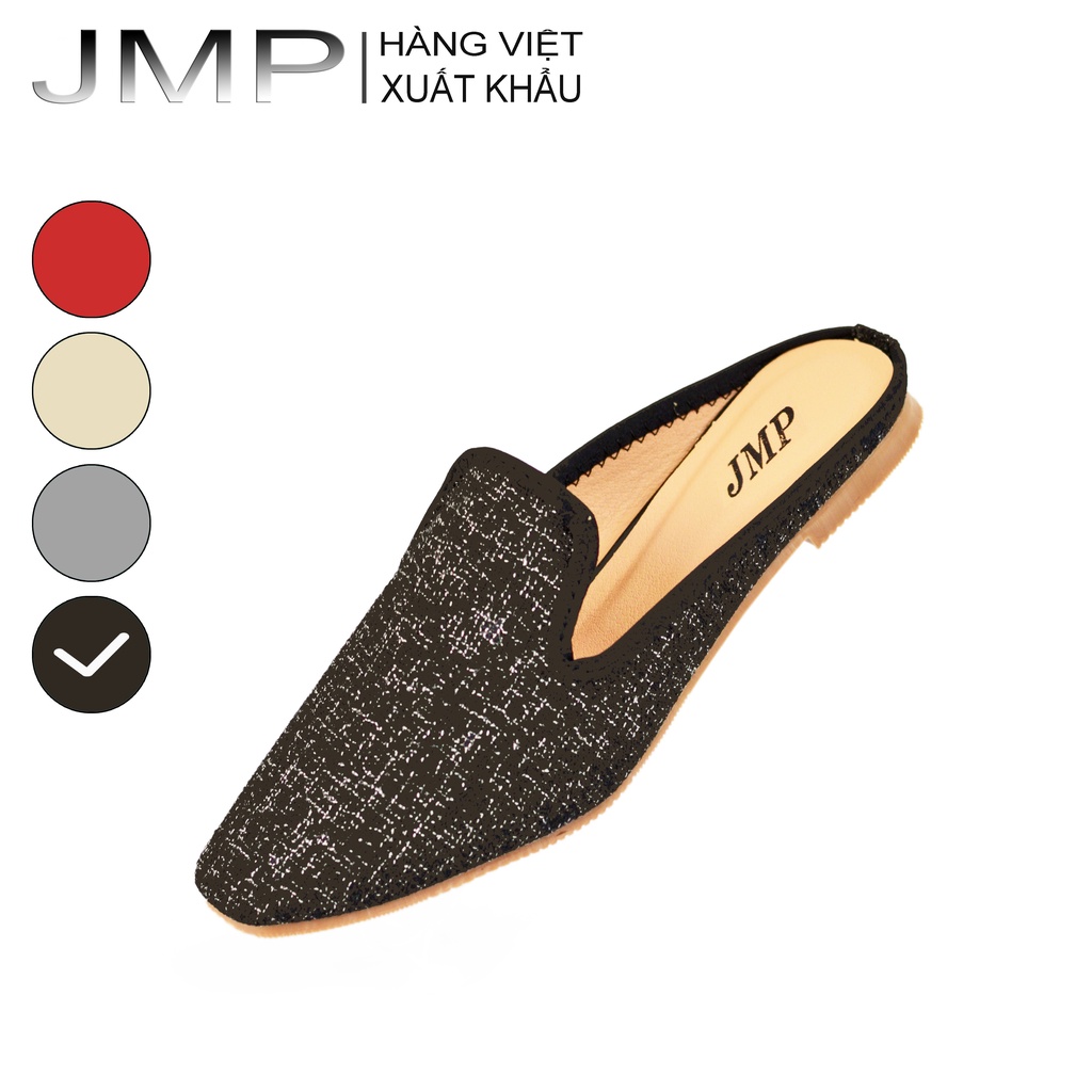 JMP - Giày Sục Nữ Bít Đầu Da Vải Năng Động 1cm mã AH241