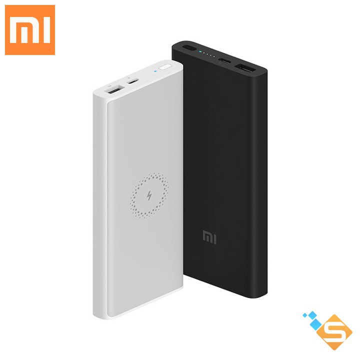 Sạc Dự Phòng Không Dây Xiaomi 10000mAh Lite. Sạc Nhanh 18W QC 3.0 Không Dây 10W - Bảo Hành Chính Hãng 6 Tháng