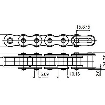 Xích 50 1R Kana 3 mét