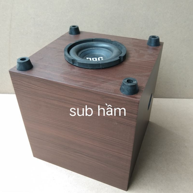 Vỏ thùng loa sub bass 16cm, giá bán một chiếc