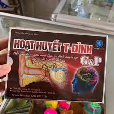 Hoạt huyết tiền đình G&P [BẢO VỆ SỨC KHỎE] Thực phẩm chấm dứt nỗi lo tiền đình, ổn định huyết áp.