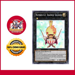 [EN][Thẻ Bài Yugioh Chính Hãng] Number 63: Shamoji Soldier