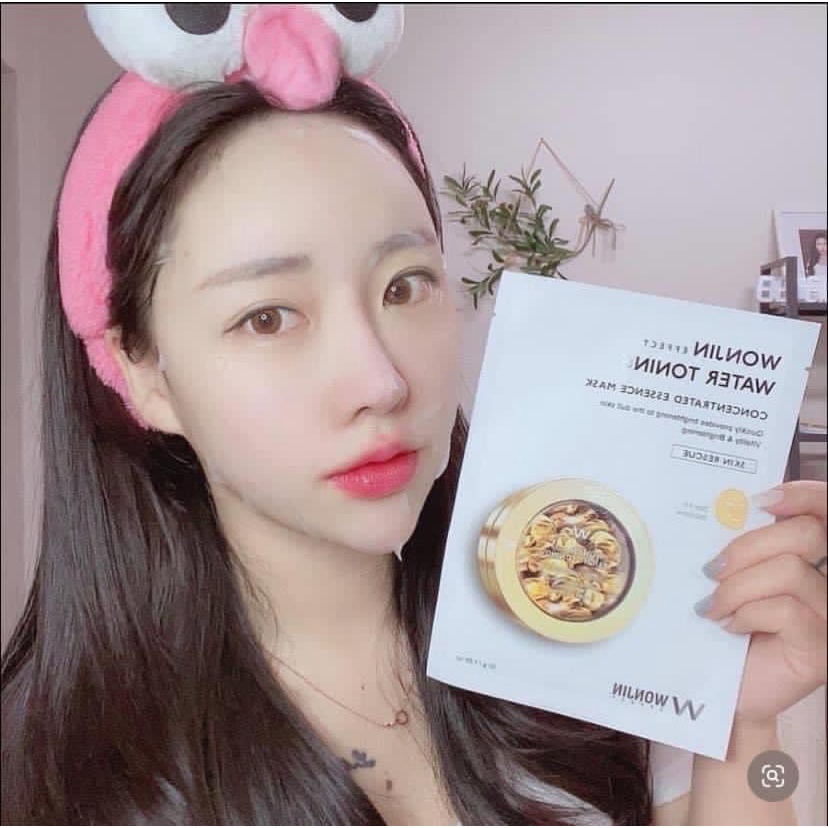 🤩Mặt Nạ Dưỡng Ẩm-Bù Nước Cho Da WONJIN EFFECT WATER TONING CONCENTRATED ESSENCE MASK