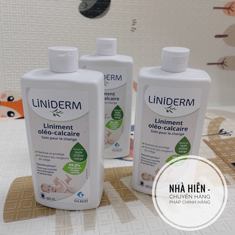 Kem thay bĩm Liniderm 480ml